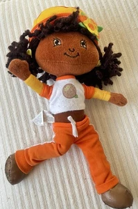 Peluche pupazzo Fragola Shortcake 'Fiore d'Arancio' 2003 10" braccio/gambe pieghevoli - Foto 1 di 14