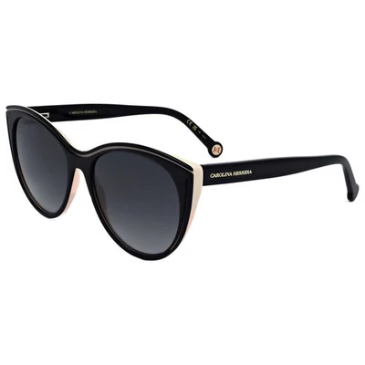 Gafas de sol Carolina Herrera para mujer 56 mm negras desnudas HER0142-S-KDX-56 Foto 1 de 3