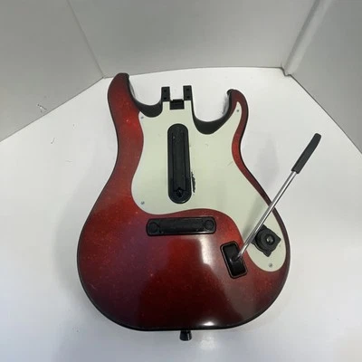 Wii Guitar Hero Red Octane Body Replacement Part Only Model #95455.805 Tested - Image 1 of 4