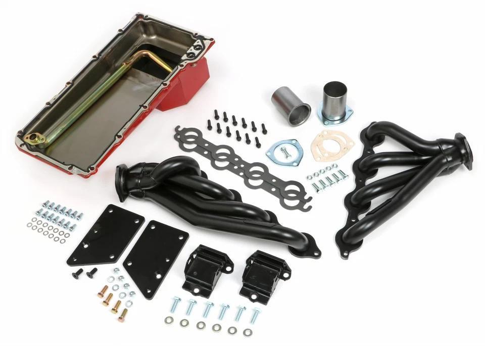 KIT DE INTERCAMBIO EN CAJA TRANS-DAPT PARA S10 / LS - CABEZALES NEGROS Foto 1 de 4