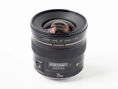 Canon EF 20mm f/2.8 USM lens - Used. Excellent cosmetics. Slight internal fungus - Imagen 1 de 4