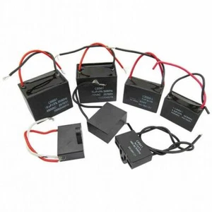 450V 1UF- 5UF CBB61 Condensatore Avviamento Ventilatore Avviamento Condensatore Filo Lunghezza10cm - Foto 1 di 2