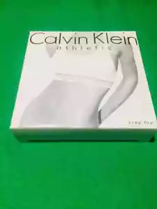LADIES CALVIN KLEIN CROP TOP SIZE MEDIUM IN WHITE BRAND NEW IN BOX - Picture 1 of 5