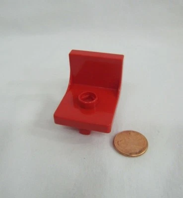 Rare Lego Duplo Red Chair Furniture Chair 2 X 3 X 2 For House Table Living #2 - Image 1 of 3