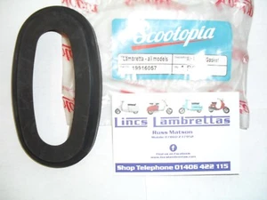 Lambretta Scootopia Oval Airbox Gummidichtung. - Bild 1 von 3