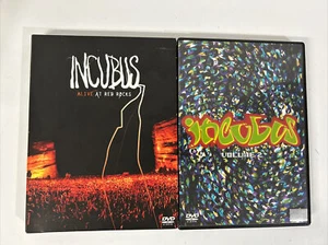 Incubus - Alive at Red Rocks DVD w/bonus CD 2004 + Incubus Vol 2 DVD - G/VGC - Picture 1 of 13