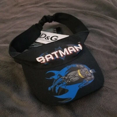 Dolce & Gabbana x BATMAN DC Comics Visor Limited Rare - Imagem 1 de 4
