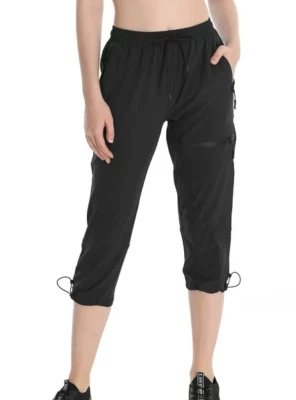 Women's Cargo Hiking Pants Quick Dry Outdoor Water Resistant UPF 50+ Size M - Image 1 of 4