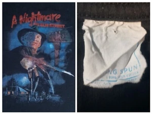 vintage Nightmare on Elm Street t-shirt Freddie horror movie jason Michael - Picture 1 of 8