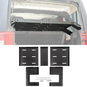 Black Rear Cargo Rack Luggage Storage for Jeep Wrangler JK/JL 4-Door Accessories - Picture 1 of 12