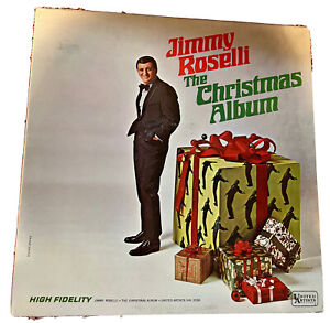 Jimmy Roselli The Christmas Album LP United Artists UAS 6538 Stereo 1966 VG+