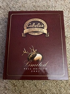 Cabela's Catalog Limited Fall Edition 2007 - Hardcover -1390 Pages & Certificate - Picture 1 of 4