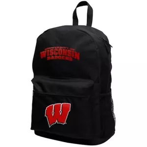 **WISCONSIN BADGERS Full Size Adjustable BACKPACK #02 - New w/ Tags** - Picture 1 of 1