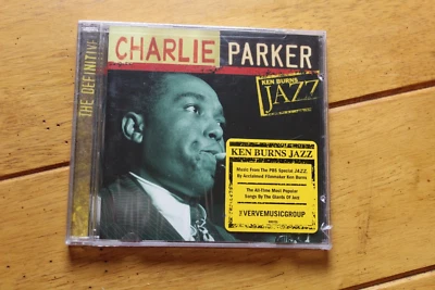 CHARLIE PARKER "KEN BURNS JAZZ" AUDIO CD [NEW] VERVE HYPE STICKER [154] Foto 1 de 4
