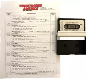 7/20/85 JOHN LEADER'S COUNTDOWN AMERICA SPOTLIGHTS HEART, PRINCE, HRS 1 &2 ONLY - Picture 1 of 3