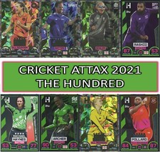 Topps CRICKET ATTAX  - THE HUNDRED - 100 Club, England Stars & Match Winners