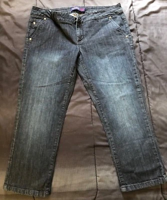 Anchor Blue Capri Jean Blue Denim Sz 13 Juniors Clothes Girls - Image 1 of 4