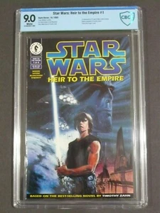 STAR WARS HEIR TO THE EMPIRE #1 1ST GRAND ADMIRAL THRAWN - CBCS 9.0 WP - NOT CGC - Picture 1 of 3