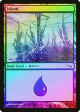 Island (294) FOIL Mirrodin NM Basic Land MAGIC THE GATHERING MTG CARD ABUGames