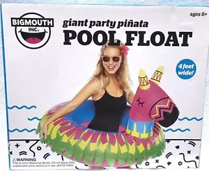 Tubo interior de burro flotante para piscina grande boca gigante rosa verde azul - Imagen 1 de 4