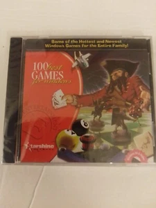 Starshine Software 100 Best Games for Windows CD-ROM For Windows 95 to XP New - Picture 1 of 2