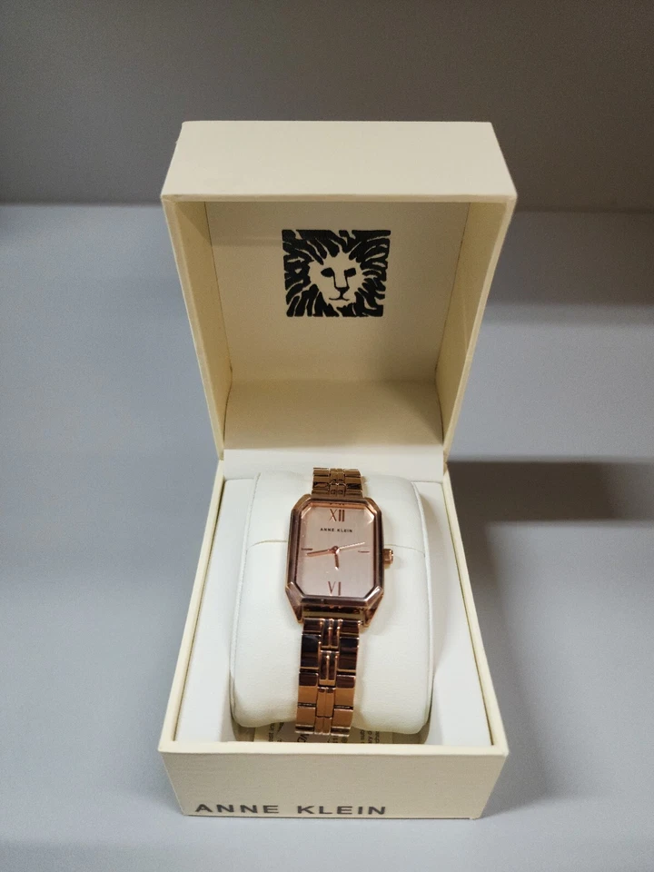 Anne Klein Women's Japanese Quartz Dress Watch With Metal Strap Rose Gold 14 ...