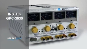 FUENTE DE ALIMENTACIÓN INSTEK GPC-3030 TRIPLE SALIDA 2X(0-30V, 3A) + 5V, 3A *MIRA* (REF N) - Imagen 1 de 8