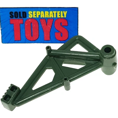 Vtg Gi Joe MMS LEG STABILIZER support original 1982 vehicle green accessory part - Image 1 of 4