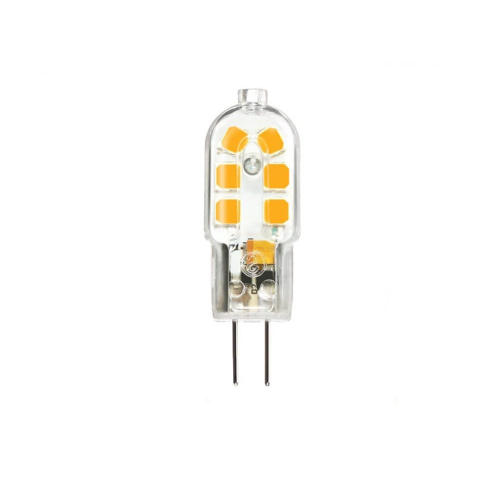 Lampadina led smd g4 2 watt 12v 200 lumen luce naturale 4000k 360° faretto - Immagine 1 di 4