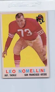 1959 Topps #19 Leo Nomellini 49ers NM 2208 - Bild 1 von 2