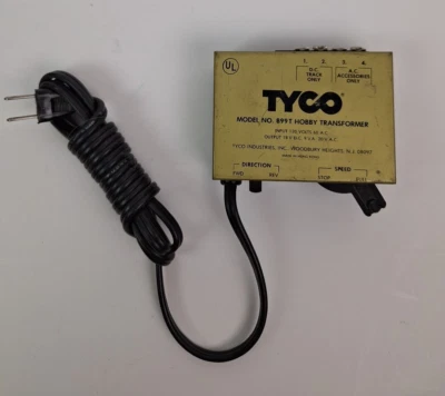 TYCO Model No. 899T Hobby Transformer 120 Volts 60 A.C. HO Scale Working - Image 1 of 4