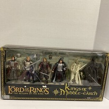 Lord of the Rings Return of King Kings of Middle Earth Figure Set Toy Biz