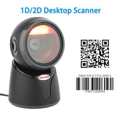Desktop Barcode Scanner 2D All-round Automatic Sensing Data Matrix Reader - Bild 1 von 4
