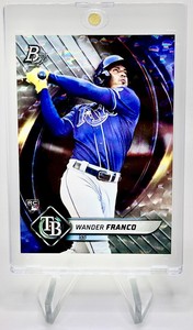 Wander Franco 2022 Bowman Platinum Rookie Card RC Ice Holofoil Refractor SP #69
