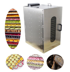 110V 20 Layers Fruit & Vegetable Drying Machine Commercial Food Dehydrator