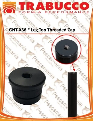 TRABUCCO S.R.L. Boccola filettata trabucco in metallo per gamba paniere ø36mm