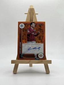2023-24 Topps Merlin Chrome HIRVING LOZANO 21/25 Auto Orange Refractor SP #AU-HL - Bild 1 von 2