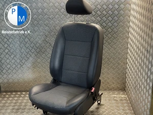 Mercedes A-Klasse W169 Beifahrersitz Sitzheizung Teilleder schwarz/anthrazit - Bild 1 von 10