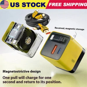 3 In 1 GaN Charger Scalable 80w Max Fast Charger Module With Type C & USB Ports - Picture 1 of 25