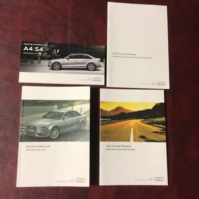 AUDI A4 S4 2015 y Allroad manual del propietario libros guía de mantenimiento y referencia todos los modelos Foto 1 de 4