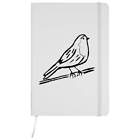 'Robin on branch' A5 Ruled Notebooks / Notepads (NB042432)