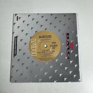 Bill Medley And Jennifer Warnes Ive Had The Time Of My Life Vinyl Single 104724 - Picture 1 of 4
