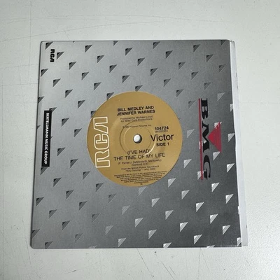 Bill Medley And Jennifer Warnes Ive Had The Time Of My Life Vinyl Single 104724 - Image 1 of 4