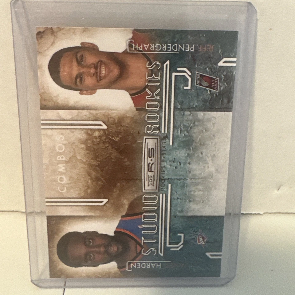2009 Studio Rookies James Harden #7 Combos (RC) - Image 1 of 2