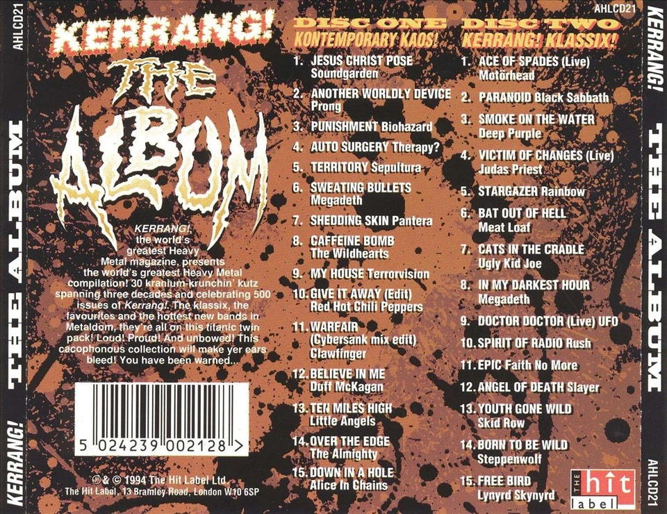 KERRANG! NEW CD Foto 1 de 1