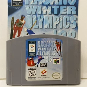Nagano Olympische Winterspiele 1998 Nintendo 64 getestet & funktioniert mit Handbuch - Bild 1 von 11