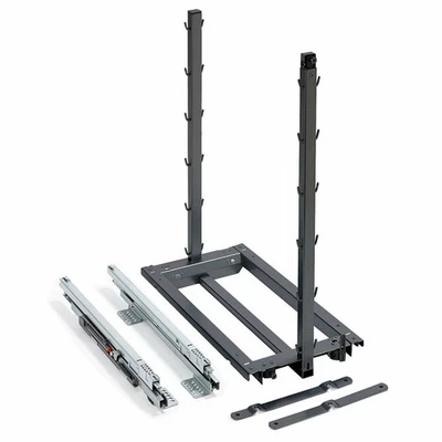 Kesseböhmer Dispensa Junior III anthrazit Küchenschrankauszug Apothekerschrank - Bild 1 von 4