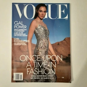 Vogue Magazine May 2020 Gal Gadot Cover Vintage Fashion Ralph Lauren - Picture 1 of 2