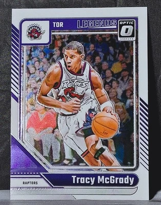 Baloncesto óptico Tracy McGrady Toronto Raptors 2024-25 Panini Donruss #236 Foto 1 de 2