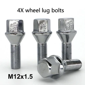 Car M12X1.5 Wheel Studs Lug Bolts Truck Parts For BMW 318i 328i 528i Z3 Z8 4pcs - Picture 1 of 8